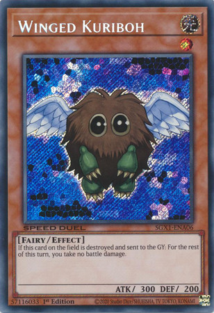 SGX1-ENA06 Winged Kuriboh (Secret Rare)
