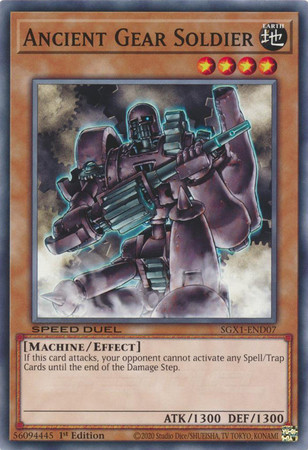SGX1-END07 Ancient Gear Soldier