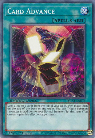 SGX1-END16 Card Advance