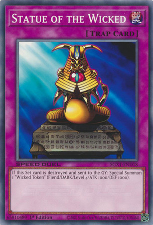 SGX1-END18 Statue of the Wicked