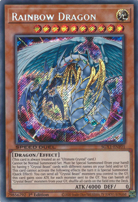 SGX1-ENF01 Rainbow Dragon (Secret Rare)