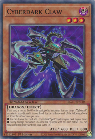 SGX1-ENG10 Cyberdark Claw