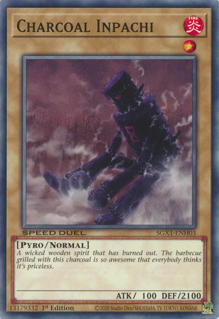 SGX1-ENH03 Charcoal Inpachi