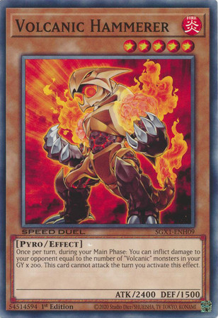 SGX1-ENH09 Volcanic Hammerer