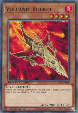 SGX1-ENH10 Volcanic Rocket