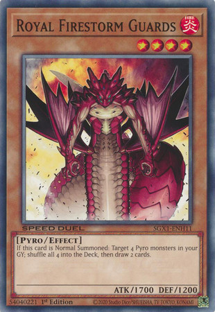 SGX1-ENH11 Royal Firestorm Guards