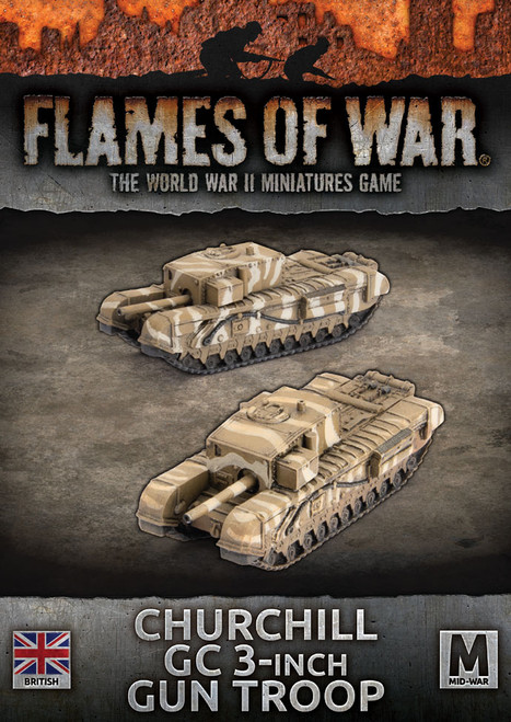 Flames of War - Churchill GC 3-inch Gun Troop