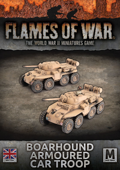 Flames of War - Boardhound Armoured Car Troop