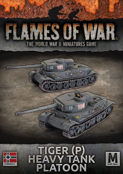 Flames of War - Tiger (P) Heavy Tank Platoon