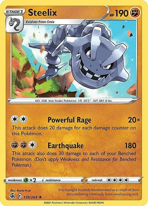 Fusion Strike 139/264 Steelix (Non-Holo)