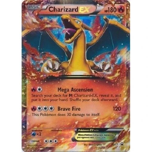 Charizard EX TCG Online Code Card
