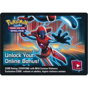 Deoxys EX Tin TCG Online Code Card