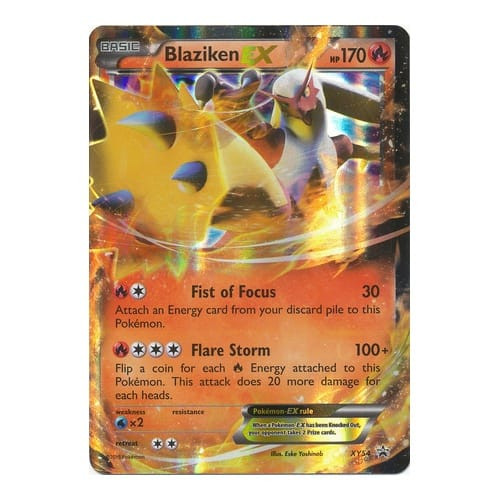 Mega Blaziken EX Premium Collection TCG Online Code Card