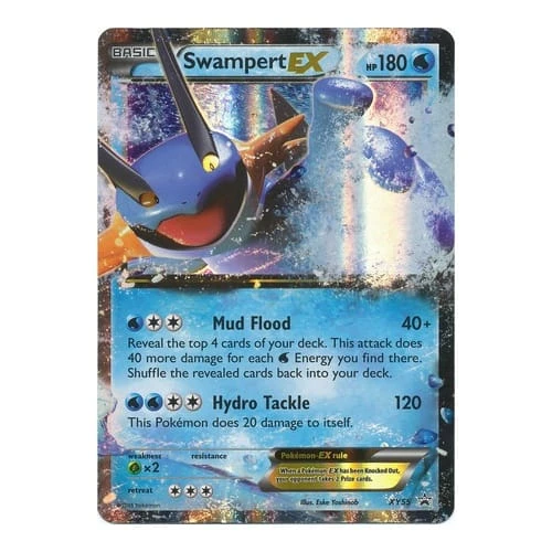 Mega Swampert EX Premium Collection TCG Online Code Card
