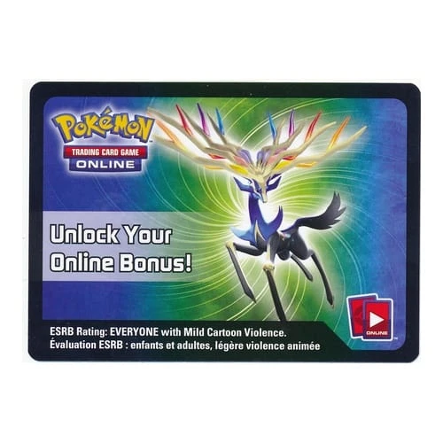Xerneas EX TCG Online Code Card