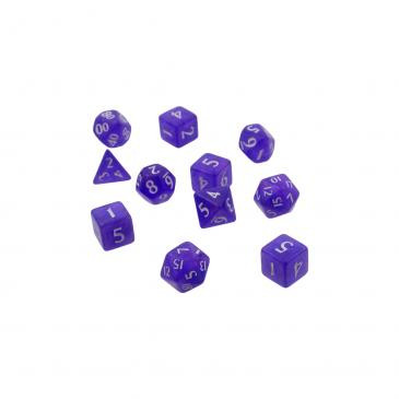 Eclipse 11 Dice Set - Royal Purple