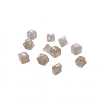 Eclipse 11 Dice Set - Smoke Grey