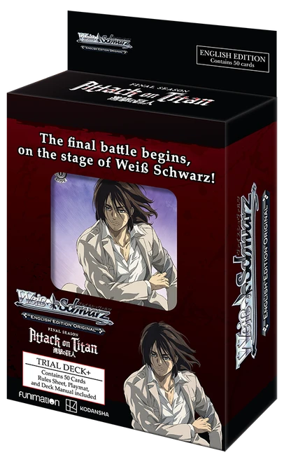 Weiss Schwarz: Attack on Titan - Final Season Trial Deck+