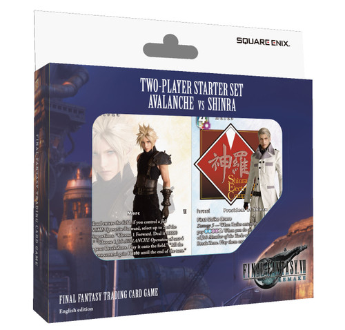 Final Fantasy Trading Card Game: Two Player Starter Set -  Avalanche vs Shinra
