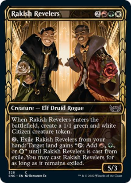 Rakish Revelers (Golden Age Frame)