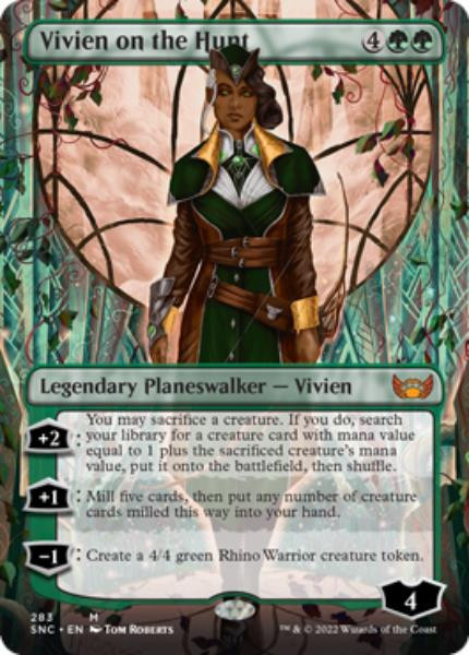 Vivien on the Hunt (Borderless Art) (foil)