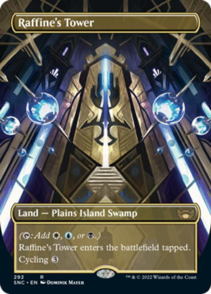 Raffine's Tower (Borderless Art) (foil)