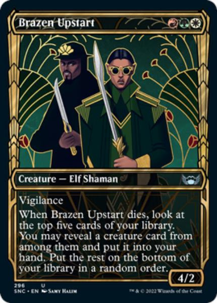Brazen Upstart (Golden Age Frame) (foil)
