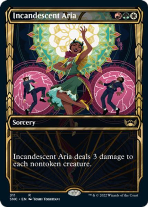 Incandescent Aria (Golden Age Frame) (foil)