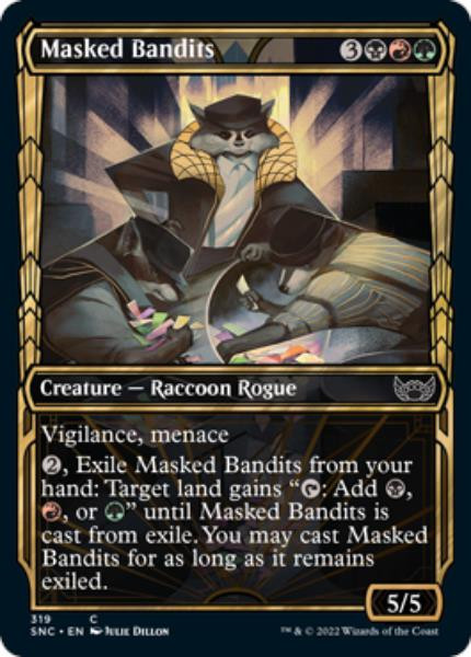 Masked Bandits (Golden Age Frame) (foil)