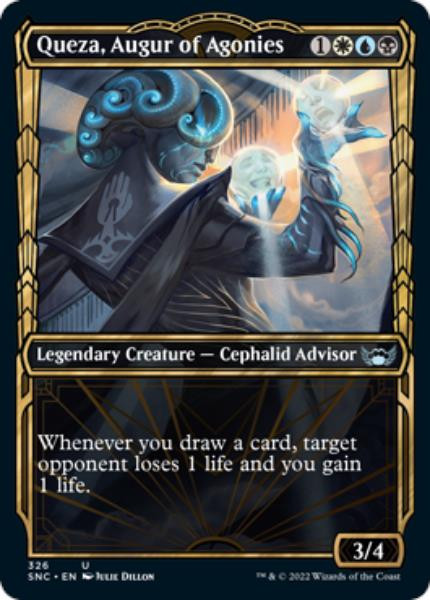 Queza, Augur of Agonies (Golden Age Frame) (foil)