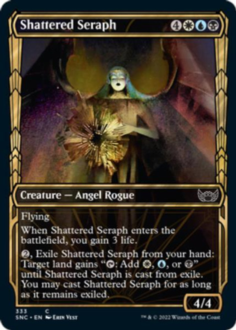 Shattered Seraph (Golden Age Frame) (foil) | Streets of New Capenna