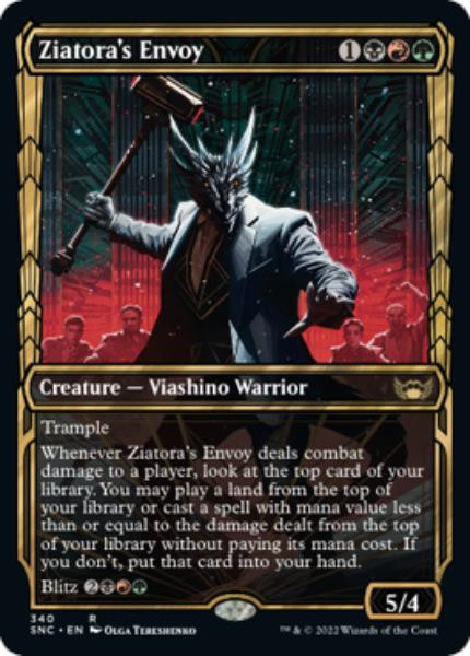 Ziatora's Envoy (Golden Age Frame) (foil)