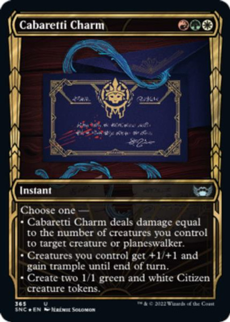 Cabaretti Charm (Golden Age Frame) (Gilded foil) | Streets of New Capenna