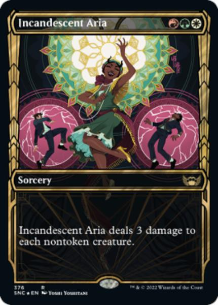 Incandescent Aria (Golden Age Frame) (Gilded foil)