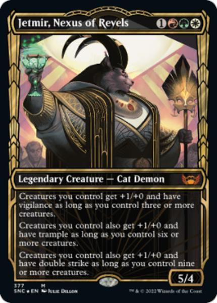 Jetmir, Nexus of Revels (Golden Age Frame) (Gilded foil)