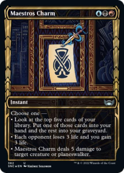 Maestros Charm (Golden Age Frame) (Gilded foil)