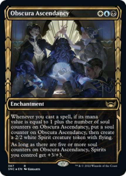 Obscura Ascendancy (Golden Age Frame) (Gilded foil)