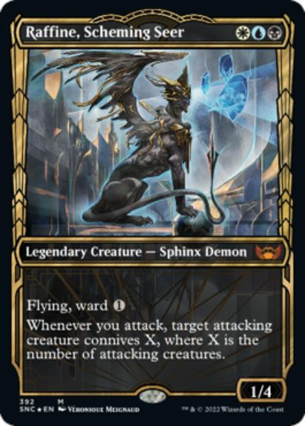 Raffine, Scheming Seer (Golden Age Frame) (Gilded foil)