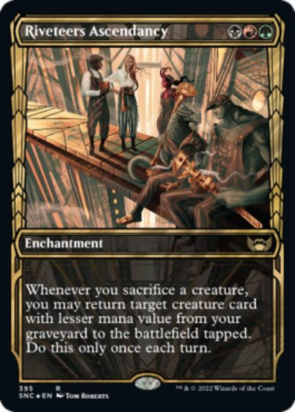 Riveteers Ascendancy (Golden Age Frame) (Gilded foil)