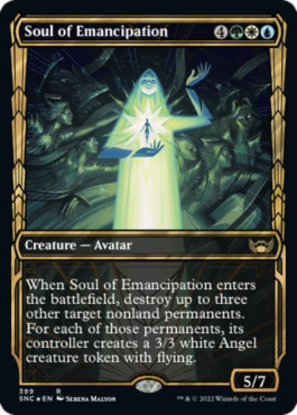 Soul of Emancipation (Golden Age Frame) (Gilded foil)