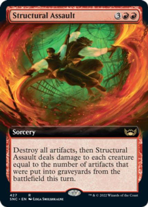 Structural Assault (Extended Art) (foil) | Streets of New Capenna