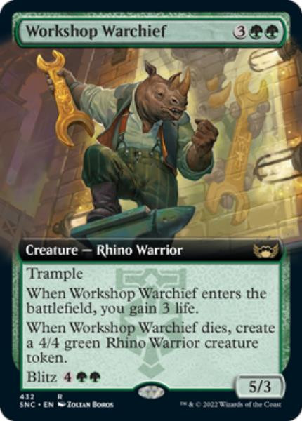 Workshop Warchief (Extended Art) (foil)