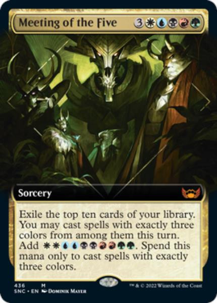 Meeting of the Five (Extended Art) (foil)