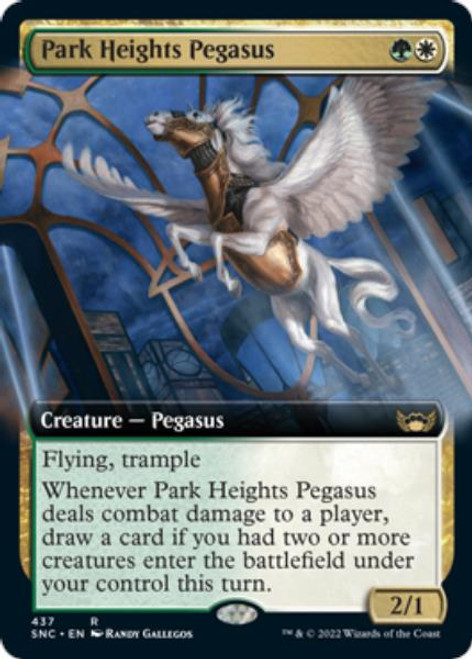 Park Heights Pegasus (Extended Art) (foil) | Streets of New Capenna