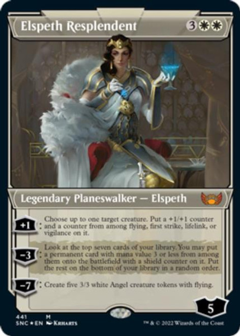 Elspeth Resplendent (Art Deco Frame) (Etched foil) | Streets of New Capenna