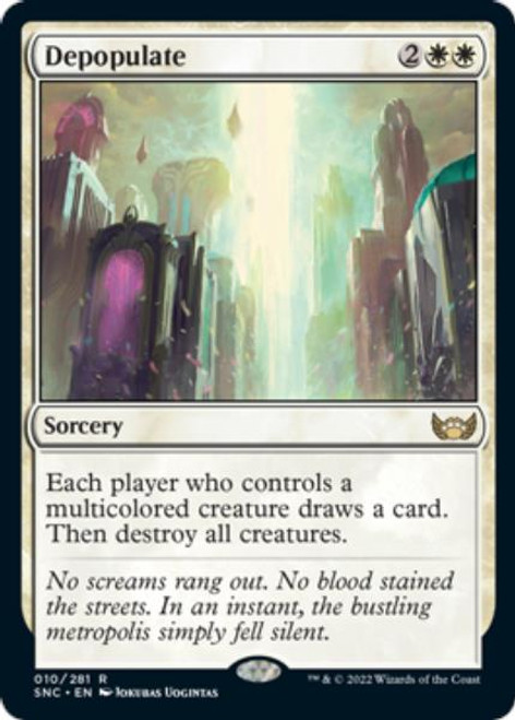 Depopulate (foil) | Streets of New Capenna
