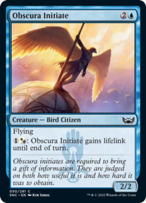 Obscura Initiate (foil) | Streets of New Capenna