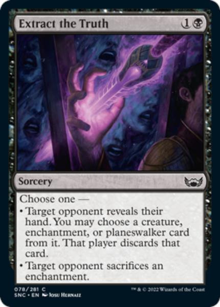 Extract the Truth (foil)