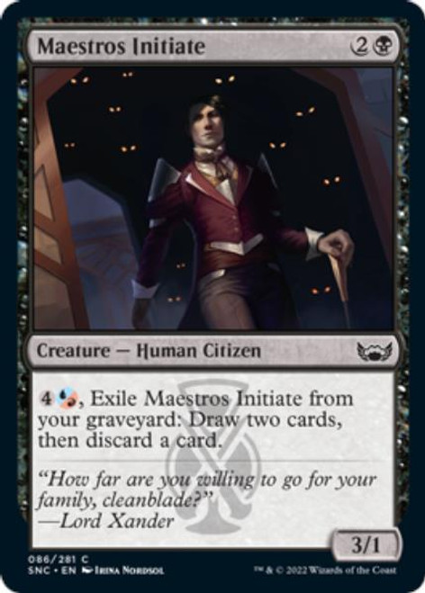 Maestros Initiate (foil) | Streets of New Capenna