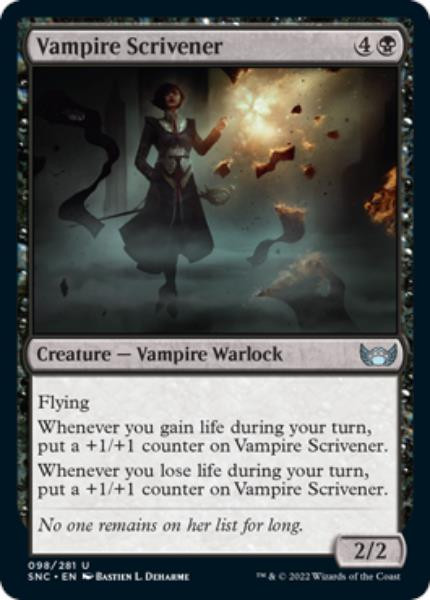 Vampire Scrivener (foil)